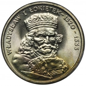 100 złotych 1986 Władysław I Łokietek - PCGS MS67