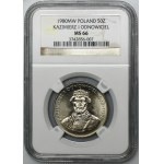 50 Zloty 1980 Kasimir I. der Restaurator - NGC MS66