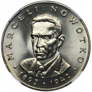 20 złotych 1983 Nowotko - NGC MS66