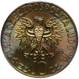 10 Gold 1968 Kopernikus - PCGS MS65