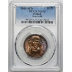 10 gold 1968 Copernicus - PCGS MS65