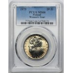 20 gold 1975 Year of Women - PCGS MS66