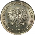 10 Zloty 1971 50. Jahrestag des schlesischen Aufstandes - PCGS MS67