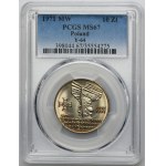 10 złotych 1971 50 rocznica Powstania Śląskiego - PCGS MS67