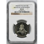 50 złotych 1982 Bolesław III Krzywousty - NGC MS66