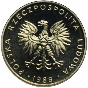 20 złotych 1988 - NGC PF68 ULTRA CAMEO - LUSTRZANKA