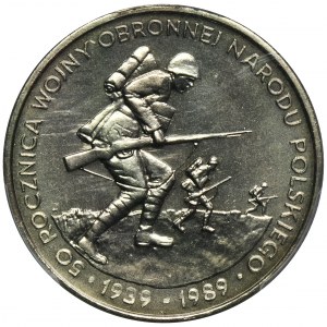 500 złotych 1989 50 Rocznica Wojny Obronnej Narodu Polskiego - PCGS MS67