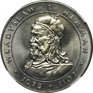 50 złotych 1981 Władysław I Herman - NGC MS65