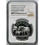 20 Gold 2014 polnisches Pferd - NGC PF70 ULTRA CAMEO