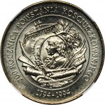 20.000 złotych 1994 200. rocznica Powstania Kościuszkowskiego - NGC MS67