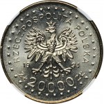 20.000 złotych 1994 200. rocznica Powstania Kościuszkowskiego - NGC MS67