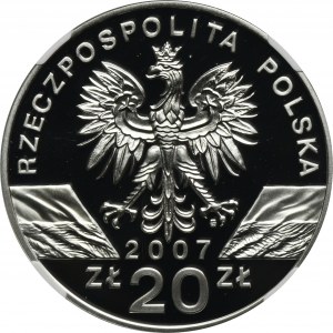 20 złotych 2007 Foka Szara - NGC PF69 ULTRA CAMEO