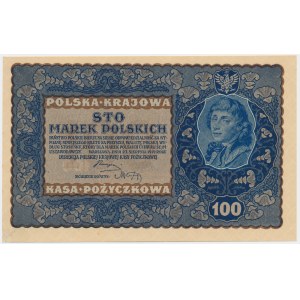100 Marks 1919 - IE Series W -.