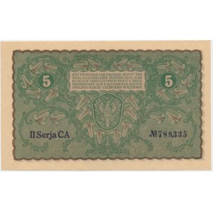 5 marks 1919 - II Serja CA -.