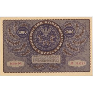 1.000 Mark 1919 - I Serja DA -