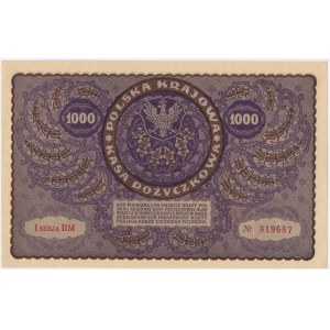 1.000 marek 1919 - I Serja BM -