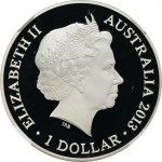 Australien, Elizabeth II, $1 Canberra 2013 - NGC PF70 ULTRA CAMEO