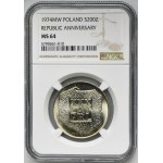 200 gold 1974 XXX Years of the People's Republic of Poland - NGC MS64