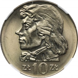 10 złotych 1973 Kościuszko - NGC MS65