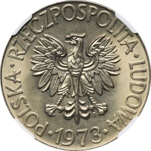 10 złotych 1973 Kościuszko - NGC MS65