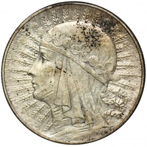 Głowa Kobiety, 5 złotych Warszawa 1933