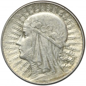 Głowa Kobiety, 5 złotych Warszawa 1934