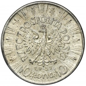 Piłsudski, 10 złotych 1937