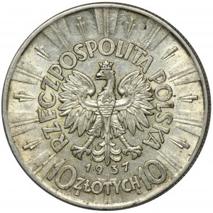 Pilsudski, 10 zloty 1937