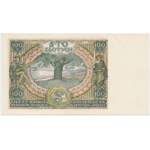 100 złotych 1934 - Ser. C.S. - bez dodatkowych znw. -