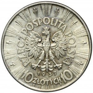 Pilsudski, 10 zloty 1937