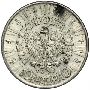 Piłsudski, 10 złotych 1937