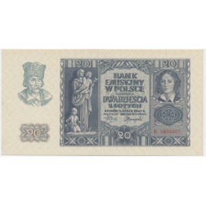 20 Zloty 1940 - K - Seltene Serie