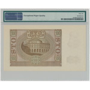 100 złotych 1940 - ZWZ - B - PMG 66 EPQ