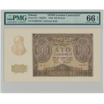 100 złotych 1940 - ZWZ - B - PMG 66 EPQ