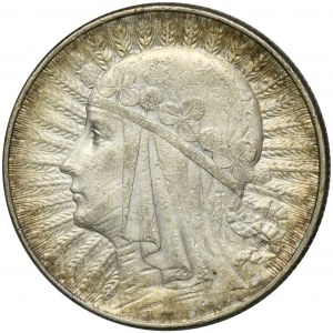 Głowa Kobiety, 5 złotych Warszawa 1933