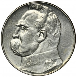 Piłsudski, 10 złotych 1938