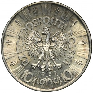 Piłsudski, 10 złotych 1939