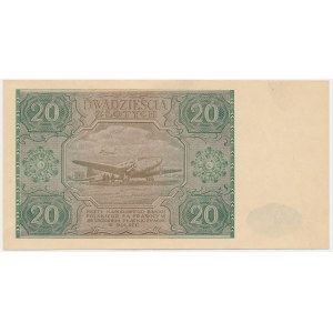 20 złotych 1946 - G -