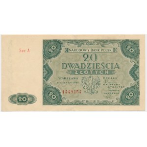 20 złotych 1947 - A -