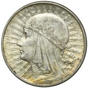 Kopf einer Frau, 10 Gold London 1932
