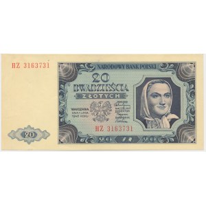 20 Zloty 1948 - HZ -