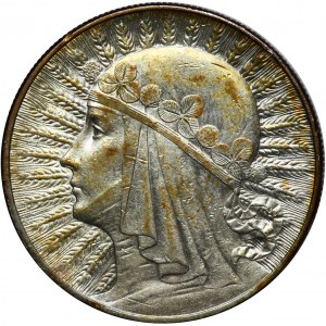 Głowa Kobiety, 10 złotych Warszawa 1932