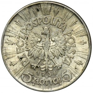 Piłsudski, 5 złotych 1936