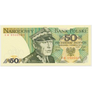50 Zloty 1979 - BW - erste Jahrgangsserie