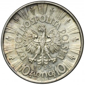 Piłsudski, 10 złotych 1935