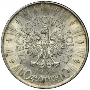 Pilsudski, 10 zloty 1935