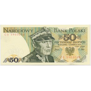 50 PLN 1979 - CS -