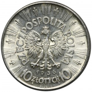 Piłsudski, 10 złotych 1936