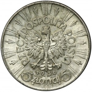 Pilsudski, 5 Zloty 1936