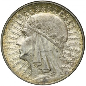 Głowa Kobiety, 10 złotych Warszawa 1932